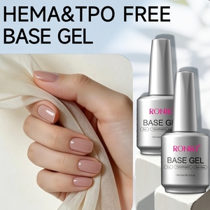 Gel à ongles résistant à la température RONIKI, formule personnalisée OEM ODM, adapté aux zones chaudes et froides, distribution mondiale - Product Image 1