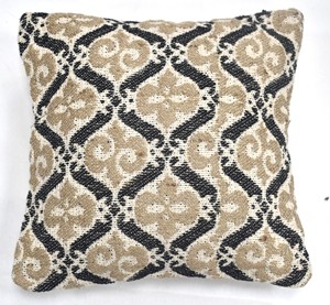 Funda de cojín y almohada con patrón geométrico de calidad superior, técnica tejida para funda decorativa para el hogar y el Hotel - Product Image 1