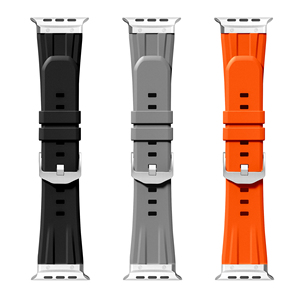 สายนาฬิกา CM New Material FKM-free Fluorine Free HNBR สำหรับ <span class=keywords><strong>Apple</strong></span> <span class=keywords><strong>Watch</strong></span> 38 40 41 42 44 45 มม. - Product Image 2