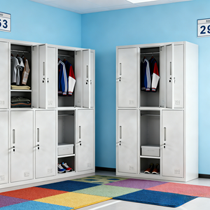 Casiers en acier personnalisés à 6 portes pour gymnase, école et bureau – Casiers métalliques pour <span class=keywords><strong>atelier</strong></span>, appartement et chambre, vestiaires du personnel - Product Image 6