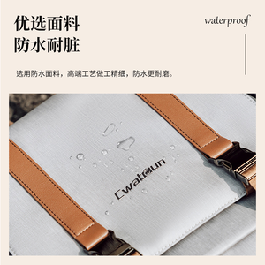 Unisex Retro Vintage Camera <b>Backpack</b> <b>Large</b> Capacity Tripod Holder Waterproof Oxford Camera Bag Photographers Bag - Product Image 2