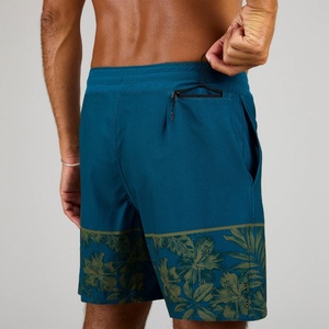 Outseam Performance Stretch All Day Pro Boardshort Quick Dry Breathable Corduroy Casual Swim <b>Trunks</b> <b>Men</b> Custom Logo Drawstring - Product Image 3