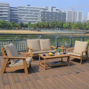 أريكة حديقة خارجية سهلة التجميع قابلة للطي من البلاستيك - Product Image 4