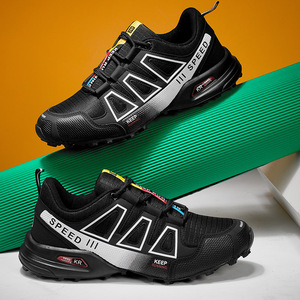 รองเท้าเดินป่ากลางแจ้ง Solomon รุ่น Summer Light Weight Lace-Up ระบายอากาศได้ดี ป้องกันการลื่น ซับแรงกระแทก เหมาะสำหรับวิ่งเทรลและปั่นจักรยาน - Product Image 3