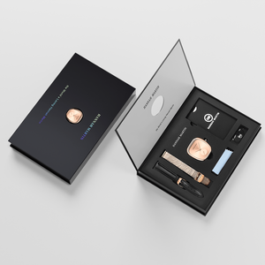 Montre HANNAH MARTIN OEM, fabrication sur mesure, design rose gold, luxe, pour femme, étanche, minimaliste, quartz, avec boîte. - Product Image 2
