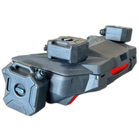 Boîte de rangement arrière pour ATV avec 4 réservoirs de carburant, capacité 120-130L, pour ATV 300cc, 300, 500CC, 1000CC, accessoires ATV