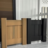 Offre Spéciale – Nouvelle Conception Moderne : Garde-corps en PVC Vinyle Anti-UV, Résistant aux Intempéries, Balustrade de Sécurité Décorative Effet Bois pour Balcon, Terrasse, Escalier et Extérieur