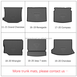 Accessoires d'intérieur de voiture, doublure de <span class=keywords><strong>coffre</strong></span> pour chien, tapis de <span class=keywords><strong>coffre</strong></span> pour Jeep Grand Cherokee Compass 2013-2018, tapis de cargaison pour 2020 2011 2021 - Product Image 2