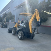 Chargeuse-pelleteuse multifonctionnelle chinoise, mini-tracteur chargeuse-pelleteuse 4x4, chargeuse-pelleteuse électrique