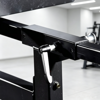 Machine GHD professionnelle multifonction pour l'hyperextension des fessiers et des ischio-jambiers, banc romain pour Crossfit et entraînement de force en salle de sport