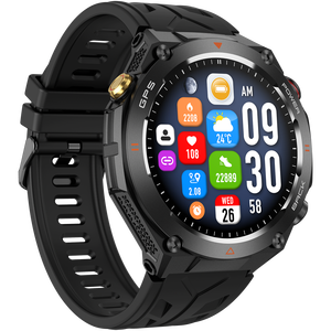 Reloj inteligente Valdus con monitoreo de oxígeno y presión arterial, pantalla de 1,45 pulgadas, compatible con <span class=keywords><strong>calculadora</strong></span> de pronóstico del tiempo, reloj inteligente VG41 - Product Image 6
