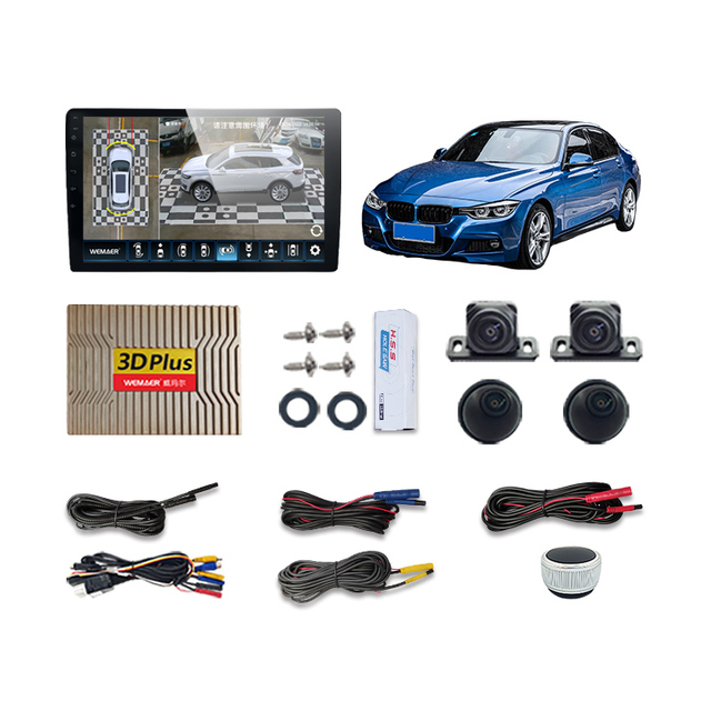 Wemaer Oem Car Camera 360 Parking Car Black Box 360 Degree Wide Vision Car Rearview Camera 360 for Mitsubishi Suzuki Skoda Kia