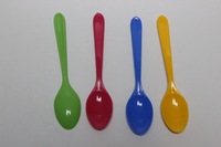 Desain Kartun Perdagangan Luar Negeri Modern Minimalis Transparan 2 Set/Kartu Plastik Set Pisau Garpu Sendok Tiga Bagian Kreatif