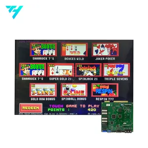 POG 580 papan permainan fox340s Video Arcade 580 papan permainan 595 Pot papan permainan emas