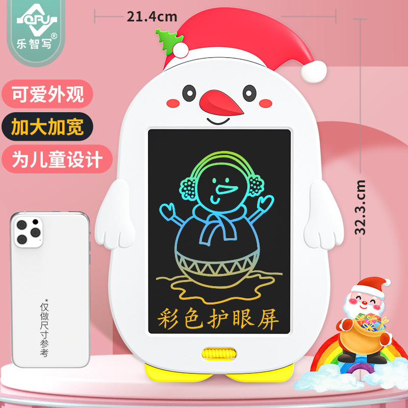 Snowman drawing board - Color handwriting