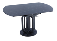 Mecanismo Giratorio de 180 Grados para Mesa de Comedor AODELI, Resistente, Conversión de Tablero Rectangular a Cuadrado