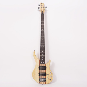 <span class=keywords><strong>Basso</strong></span> Elettrico a <span class=keywords><strong>5</strong></span> <span class=keywords><strong>Corde</strong></span> in Frassino e Mogano Diretto dalla Fabbrica, Batteria, Manico Thru-Body Personalizzato, Pickup Attivo, 24 Tasti, Bassi Classici Vintage - Product Image 1