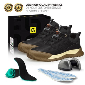 Nouvelles chaussures <span class=keywords><strong>de</strong></span> sécurité à bout en acier, chaussures <span class=keywords><strong>de</strong></span> sécurité antidérapantes pour chantier - Product Image 5