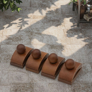 Support mural en bois massif pour <span class=keywords><strong>tapisserie</strong></span>, couette, couverture, avec vis et adhésif, pour la décoration de la maison, de la chambre à coucher et du salon - Product Image 1