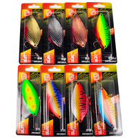 SENSOAR 28g 8cm Leurre Cuillère Doré à Motif Écaille avec Plume de Queue pour Pêche en Mer en Ligne Directe en Eau Salée