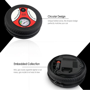 Pompe à Air Portable avec compresseur pour pneus, pour une <span class=keywords><strong>voiture</strong></span>, moto, un vélo, <span class=keywords><strong>gonfleur</strong></span> de pneus bon marché, 12 v DC, 260 PSI - Product Image 3
