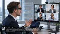 Lunettes AR VITASIGHT : Machine de traduction hors ligne, matériel VR de pointe avec projection et assistant vocal IA, téléprompteur