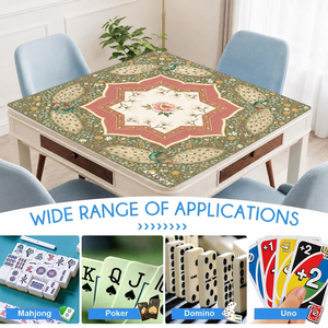 Tapis de Mahjong EAST Travel avec motif imprimé Orient, <span class=keywords><strong>Sud</strong></span>, Ouest, Nord et étui de transport pour salles de jeux et clubs américains – Vente en gros - Product Image 4