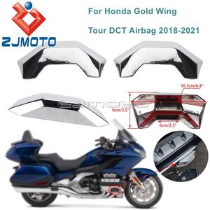 Para <span class=keywords><strong>Honda</strong></span> GL1800 ala de oro 2018-2020 delantero de la motocicleta del motor, cromo F6B Anti-caída de Bar decorar ABS cubierta de cromo de la - Product Image 6