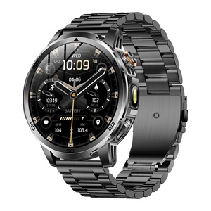 นาฬิกาสมาร์ทวอทช์ AK95 สำหรับผู้ชาย หน้าจอ HD 1.85 นิ้ว รองรับการโทรผ่านบลูทูธ กันน้ำระดับ IP68 แบตเตอรี่ 1000mAh ตรวจวัดอัตราการเต้นของหัวใจและออกซิเจนในเลือด - Product Image 2