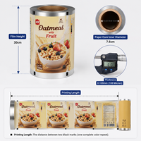 Rollo de Película de Embalaje Económica, Laminada, VMPET, de Alta Barrera, Termosellable, de Grado Alimenticio y Médico, para Café y Snacks, Venta al Por Mayor
