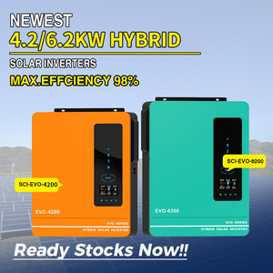 Inversor Solar Híbrido de 3.6 kW, 4.2 kW, 6.2 kW, Fuera de la Red, con Onda Sinusoidal Dual y Pura para Uso Doméstico - Product Image 3