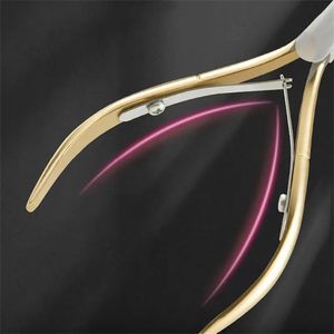 Coupe-ongles double ressort et pince à cuticules pour les orteils et les doigts, outils de soin des ongles de petite taille pour usage professionnel - Product Image 3