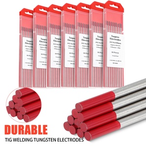 WT20 <span class=keywords><strong>Tig</strong></span> Hàn vonfram điện cực Đỏ 2% thoriated que hàn cho hàn thép không gỉ thép carbon - Product Image 3