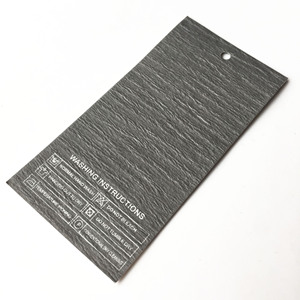 Tùy Chỉnh 600G Ưa Thích Giấy Treo Tag Tại Chỗ Màu Sắc In Ấn Logo Đu Giá Nhãn Hiệu Riêng Tag Cho Quần Áo - Product Image 3