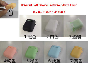 เคสหูฟัง TWS กันน้ำ สำหรับ <span class=keywords><strong>I11</strong></span> I10 I12 I13 I9s I15 Pods ป้องกันฝุ่น แบบบาง ซิลิโคน ป้องกันหูฟัง - Product Image 2