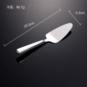 Lot de 5 couverts en acier inoxydable 304, comprenant cuillère, spatule <span class=keywords><strong>à</strong></span> gâteau et fourchette de service, pour restaurant - Vente chaude - Product Image 6