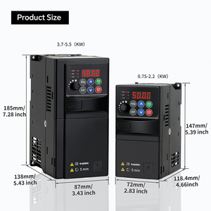 220V 380V monophasé AC Drive VFD convertisseur <span class=keywords><strong>de</strong></span> fréquence onduleur à fréquence Variable pour le contrôle <span class=keywords><strong>de</strong></span> la vitesse du moteur - Product Image 2