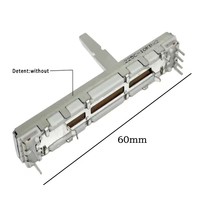 Potentiomètre à fader vertical original ALPS série RS45 Pioneer DJM Road 350 400 500 600 700 800 900 2000 1234 canaux