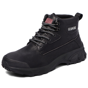 Scarpe Antinfortunistiche da Uomo con Puntale in Acciaio Allargato, Impermeabili, Antiscivolo, Leggere, per Edilizia e Industria, Ideali per l'Inverno - Product Image 4