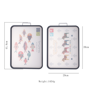 Planche à découper épaisse antidérapante en PP avec noyau en MDF |   Panneau double face anti-moisissure résistant à la moisissure |   Outil de cuisine de qualité alimentaire - Product Image 2