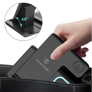 High Quality Multifunctional Wireless Charger 3 In 1 Fast Charging Desktop Earbuds Phone Charger Station