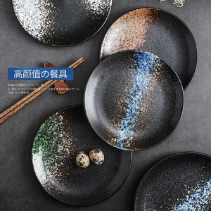 Wholesale Eco-Friendly Porcelain Ceramic Steak Plate Matte Crockery Stoneware Dinner Dish <b>Sets</b> <b>for</b> Restaurants Restaurant - Product Image 5
