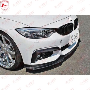 Kit Carrozzeria in Fibra di Carbonio Z-ART per <span class=keywords><strong>BMW</strong></span> F32 F34 428i 435i <span class=keywords><strong>Gran</strong></span> Coupé 2013-2018: Labbro Anteriore, Minigonne Laterali, Diffusore Posteriore, Protezione Paraurti - Product Image 4