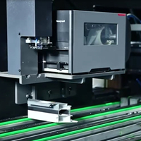 Machine de découpe CNC automatique pour fenêtres, ligne de découpe d'aluminium, découpe d'angle à tout angle, découpe de code, découpe de trou de colle, découpe laser