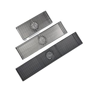 Cubierta extraíble <span class=keywords><strong>Rejilla</strong></span> Lavabo Escurridor Residuos Fregadero de cocina Rectangular Desagüe de piso de jardín - Product Image 1