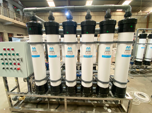 Unidad de ultrafiltración comercial Filtro de agua UF portátil Sistema de ultrafiltración de membrana UF de fibra hueca - Product Image 3