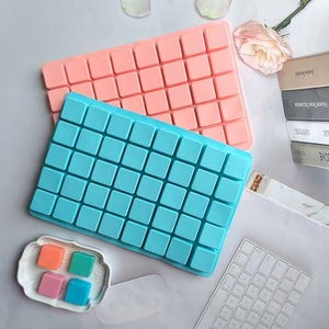 Yeni varış 40 kare buz ızgara 228 çikolata silikon kalıp DIY kek bisküvi şeker puding pişirme araçları için - Product Image 5