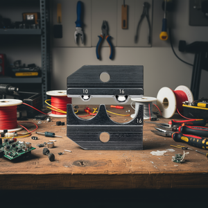 Herramienta de crimpado de terminales para cables calibre 10-16 - Product Image 2