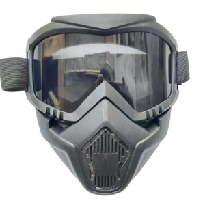 Kacamata Motorcross Berkualitas Tinggi dengan Masker Tipe Harley untuk Berkendara Motor Trail - Product Image 4