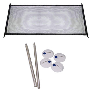 Barrière pliable portable pour chien Magic-Gate 180x72cm, clôture de sécurité réglable pour escaliers, barrière pour animaux de compagnie - Product Image 2